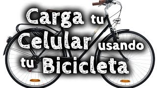 Cómo cargar tu teléfono con tu bicicleta [upl. by Woodman]