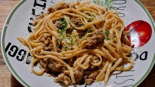 Recette  Linguine Bolognaise [upl. by Zucker]