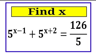 Nice Exponential Equation Math [upl. by Herahab]