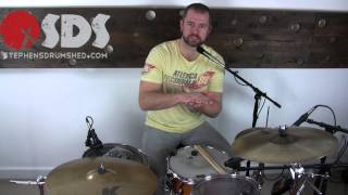 How To Hit A Cymbal Properly [upl. by Maillil363]