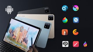 The Best Drawing Apps on Android Tablet  Xiaomi Pad 6 Pro [upl. by Yadrahs799]