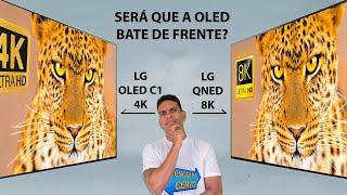 LG QNED 8k VS OLED C1 4K Comparativo Técnico [upl. by Shaina45]