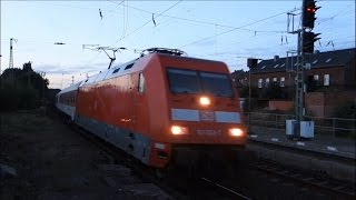 CNL 479 Hamburg  Zürich Blick auf AZ 1499 Einfahrt Lüneburg Abfahrt Freiburg August 2016 [upl. by Sinylg]