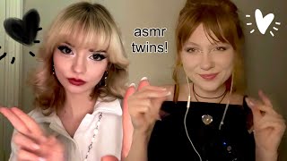 ASMR Twins ✨INTENSE Layered Triggers w emmasmyspace [upl. by Brooke]