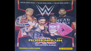 Panini Complete WWE Adrenalyn 2024 card album [upl. by Ardnuhs]