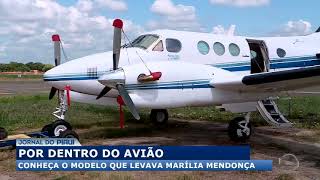 Conheça o avião que levava a cantora Marília Mendonça [upl. by Adamsen]