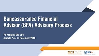 Video Testimony  Bancassurance Financial Advisor BRI Life 2018 [upl. by Schaumberger625]