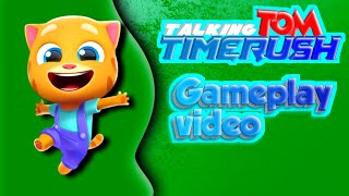 Talking Tom Time Rush Running Gameplay 🎮 video😎 [upl. by Bruning]