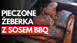 Pieczone żeberka z prostym sosem BBQ [upl. by Tobin]