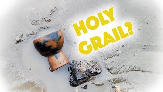 The HOLY GRAIL washed up at my feet Mudlarking Londons foreshore [upl. by Crescen]