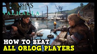 How to Beat all the Orlog Players Gameplay in Assassins Creed Valhalla Orlog Champion Trophy [upl. by Frans]