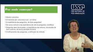 Aula 13  Parte 1  Como escrever uma DissertaçãoTese Humanas CURSO DE INTRODUÇÃO À PÓS 2016 [upl. by Huberman757]