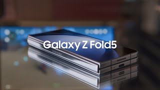 Galaxy Z Fold5 Productivity On The Go  Samsung [upl. by Akirdnas]