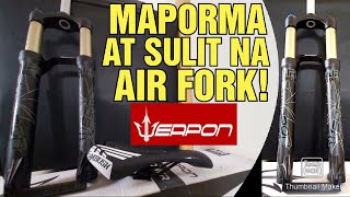 Unboxing Weapon Tower 9 Air Fork and Weapon Ambush Saddle  Close View [upl. by Vokaay]