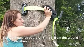 How to Assemble HearthSong BuildABranch TreeHanging System [upl. by Nilerual177]