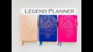 LEGEND PLANNER REVIEW Weekly  Goal Oriented [upl. by Armillas]