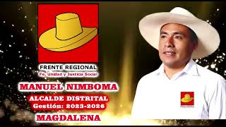 Ing Manuel Nimboma alcalde del distrito de MagdalenaCajamarca [upl. by Nal]