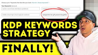 Useful Low Content Keyword Strategy to Fill in 7 KDP Backend Keywords [upl. by Einnahpets]