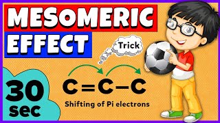 Mesomeric Effect  Easy Trick of Mesomeric Effect  Organic Chemistry [upl. by Ezzo]