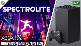 Spectrolite Speed Life  Xbox Series X Gameplay  FPS Test [upl. by Ifill]