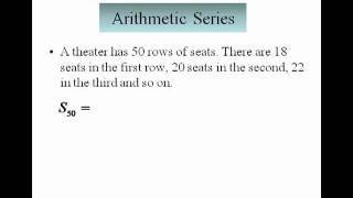 Sum of an Arithmetic Series [upl. by Eeral]