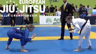 Serena Gabrielli v Outi Järvilehto  European 2018 [upl. by Onirotciv]