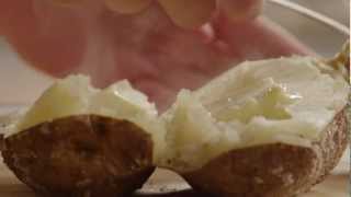 How to Make the Perfect Baked Potato  Allrecipescom [upl. by Ellehcrad287]