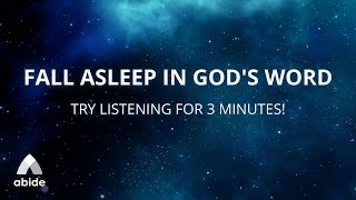 Fall Asleep In Gods Word Bible Stories for Sleep  Abide Meditation [upl. by Akierdna]