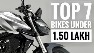 Top 7 Best Bikes in India 2024 Under 150 Lakh OnRoad Price [upl. by Atteselrahc840]