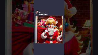 Karen Princess Peach Wanted To Become Santa mario sonic meme [upl. by Nitram54]