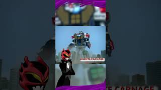 El peor Ultrazord powerrangers redranger greenranger [upl. by Novej]