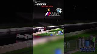 GERMAN ENGINEERING VS ITALIAN FLAIR  M8 vs 488 shorts youtubeshorts [upl. by Oznecniv514]