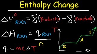 Enthalpy Change of Reaction amp Formation  Thermochemistry amp Calorimetry Practice Problems [upl. by Soirtemed]