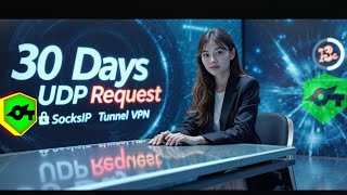 Create 30Day UDP Request Config and Set It Up on SocksIP Tunnel VPN [upl. by Ujawernalo]