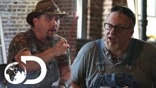 Mark amp Digger Confront Mike About Blowing Up Their Still  Moonshiners [upl. by Ilecara]