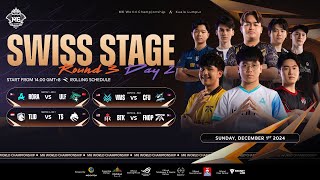 🔴LIVE  MLBB M6 World Championship  Swiss Stage Round 3 Day 2 [upl. by Aneehs827]