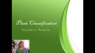 Vascular amp Nonvascular Plants [upl. by Kelley31]