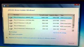 Cómo instalar Windows 7 Linux en Lenovo C365 con Windows 81 preinstalado [upl. by Olivette]