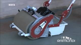 Raimondi Berta Electric Grout Clean up Machine [upl. by Alien]