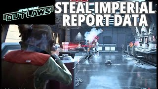 Steal Imperial Report Data  Contract  Star Wars Outlaws PS5 2K 60FPS [upl. by Llohcin255]