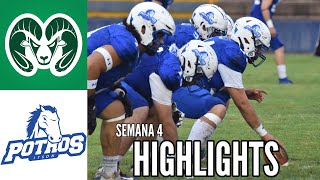 Cimarrones UABC vs Potros ITSON Highlights  Semana 4  Liga Mayor ONEFA 2024 [upl. by Kila]