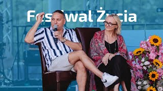 Edyta i Łukasz Golcowie o wierze BÓG TO NASZA TARCZA  Festiwal Życia 2024 [upl. by Lewiss]