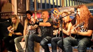 Sabaton live Acoustic at Bengans Stockholm  Entire Event [upl. by Nadeau]