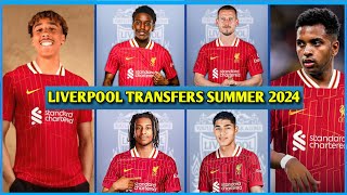 🚨 LIVERPOOL ALL LATEST CONFIRMED TRANSFERS✅ LIVERPOOL TRANSFER RUMOURS amp TRANSFER TARGETS 2024🔥 [upl. by Ybor497]