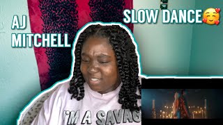 AJ MITCHELL SLOW DANCE FT AVA MAX MUSIC VIDEO  REACTION [upl. by Ehtiaf87]