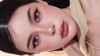 How to soft glam makeup แต่งหน้าด้วยตัวเอง โทนสีพีทสวยคมละมุน สวยจบในลุคเดียว ✨ [upl. by Caswell439]