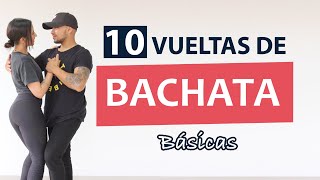 10 vueltas de BACHATA para las fiestas 🔥  ¡100 RECOMENDADO [upl. by Noemad343]