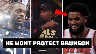 Gilbert Arenas quotKnicks Karl Anthony Towns Wont Protect Jalen Brunsonquot amp Not an Enforcer Like Randle [upl. by Hulburt]