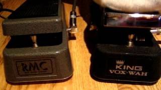 RMC PICTURE WAH VS 70s KING VOX WAH [upl. by Palumbo]