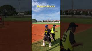 Rooster UpdateThe JP factor seniorsoftball doubleplay playoftheday [upl. by Hime]